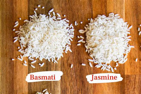 rice basmati vs jasmine